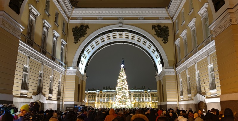 Рождественская сказка в Петербурге