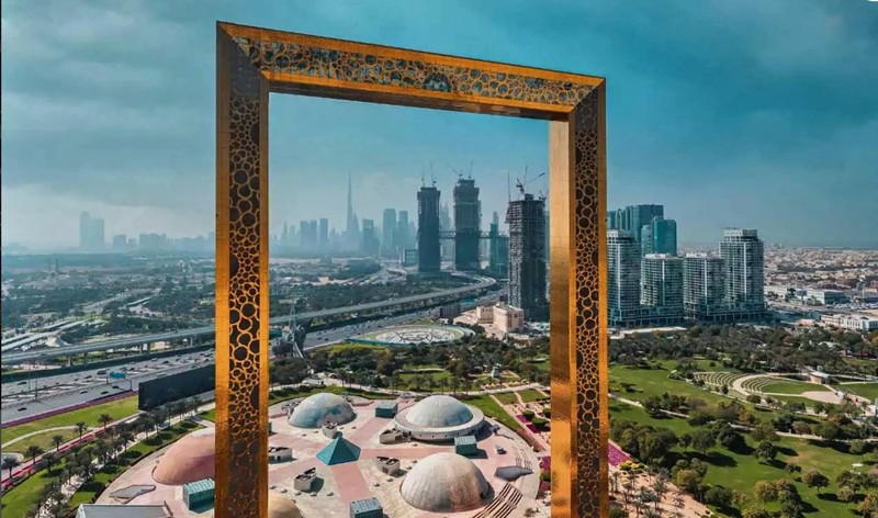 Рамка Дубая — билет на смотровую площадку