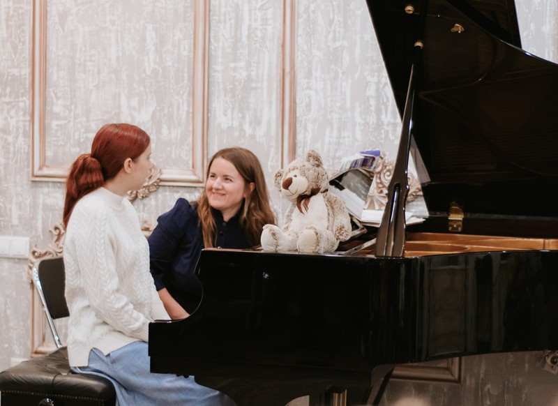 Урок фортепиано в центре Москвы