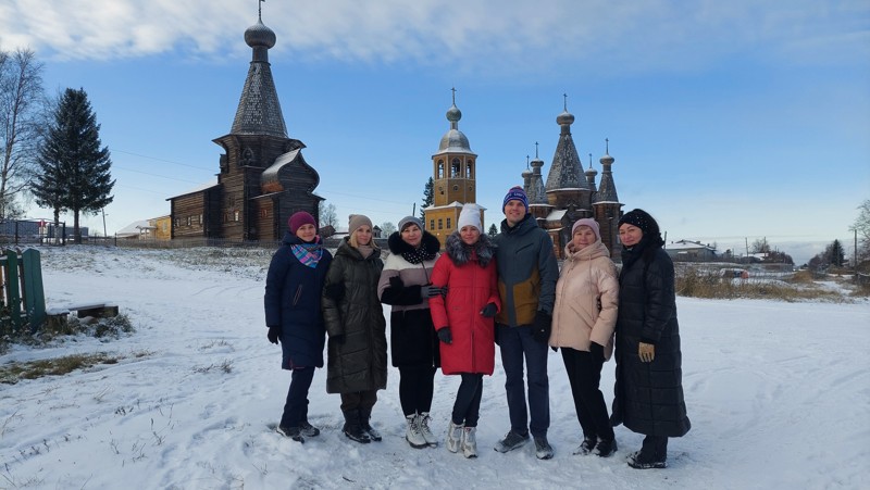 В Нёноксу — древнее село солеваров (из Архангельска)