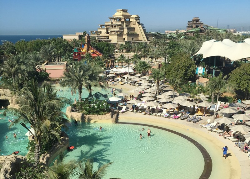 Билет 2 в 1: Аквапарк Atlantis Aquaventure + аквариум Lost Chambers