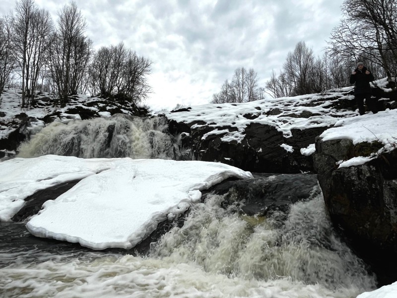 Водопады в окрестностях Мурманска