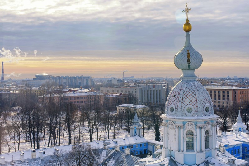 Смотровая площадка Смольного собора