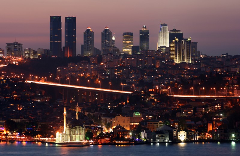Мотопрогулка по ночному Стамбулу